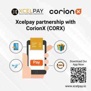Integration of CorionX at XcelPay Wallet!